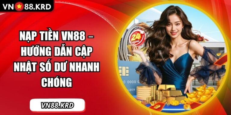 Nạp Tiền VN88 – Hướng Dẫn Cập Nhật Số Dư Nhanh Chóng 5 Nạp tiền VN88